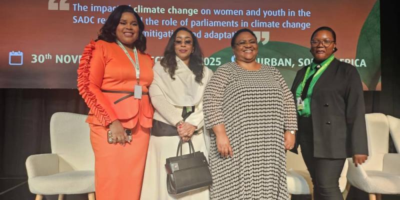 Cathy Moleka à la 58ᵉ Assemblée plénière du Forum parlementaire de la SADC