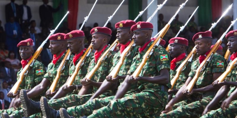 L'armée burundaise