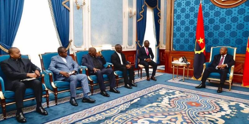 João Lourenço reçoit les religieux de la CENCO et de l'ECC à Luanda