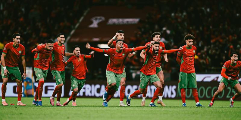 L'équipe nationale du Maroc, après avoir décroché sa place en finale de la CAN 2025