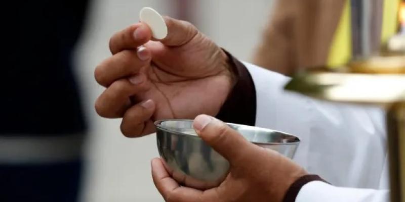 Hostie de l'église catholique 