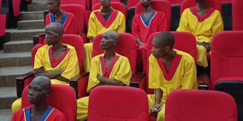 Sept militaires rwandais présentés par l'armée congolaise