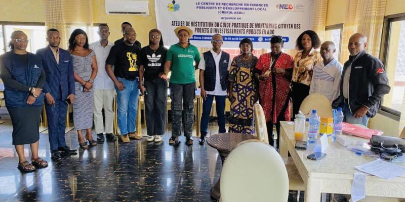 Le Comité local de surveillance citoyenne des finances publiques (Taskforce) à Moanda 