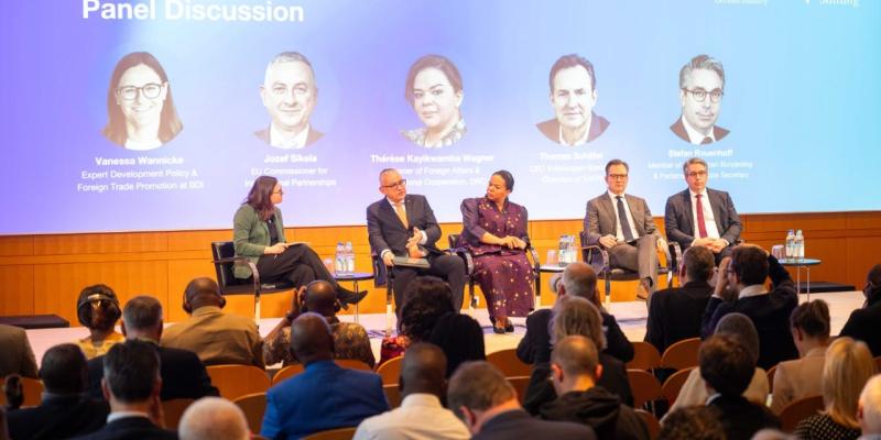 La ministre des Affaires étrangères de la RDC, Thérèse Kayikwamba Wagner, lors de la Conférence de Munich sur la sécurité