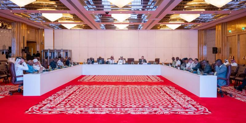 Réunion de la médiation à Doha