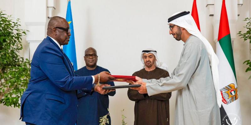 Signature de l'accord entre les Emirats arabes unis et la RDC
