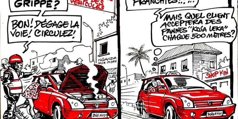 Caricature Kash/ACTUALITE.CD