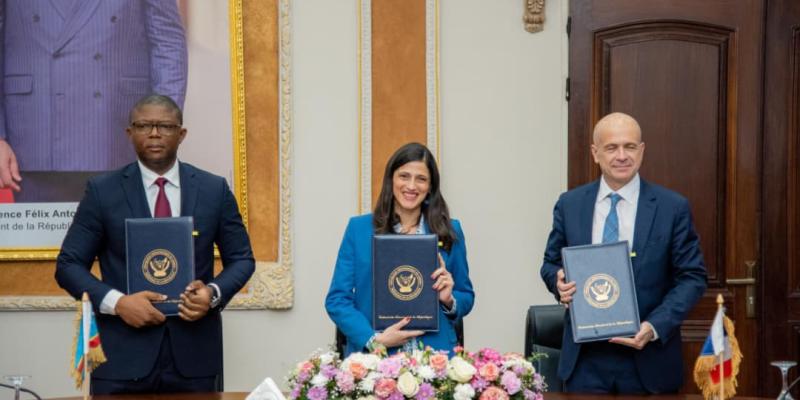 Signature du MOU sur le projet Grand Inga