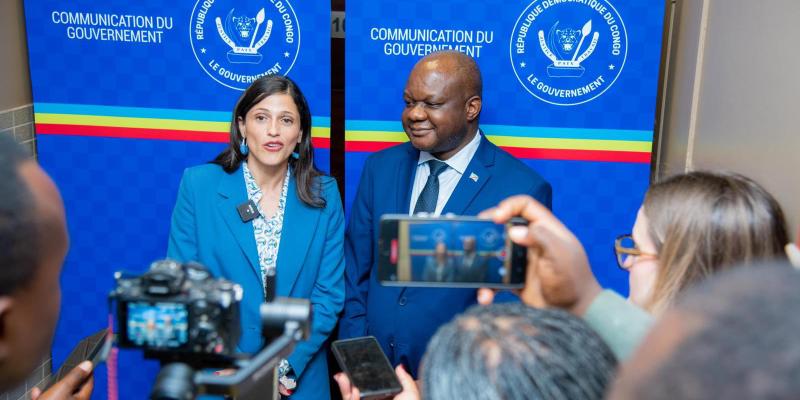 Éléonore Caroit et Crispin Mbadu