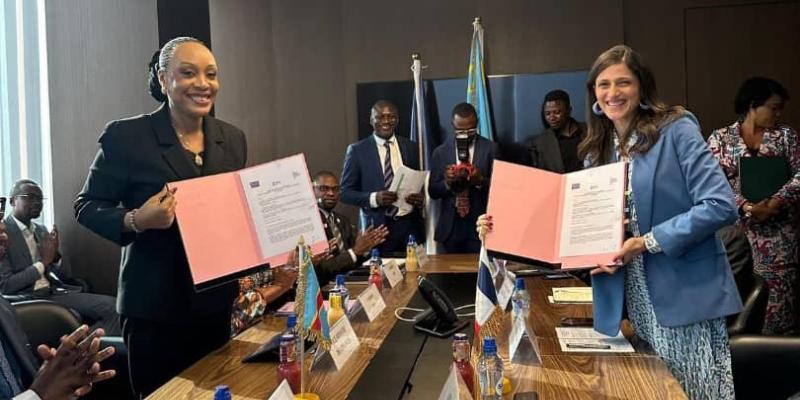 Signature du deuxième protocole d’entente entre RDC et France