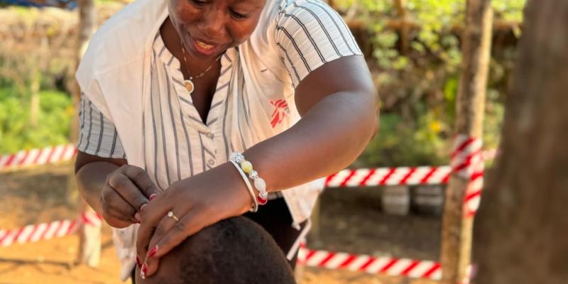 Vaccination contre le choléra dans les sites des déplacés à Kisangani