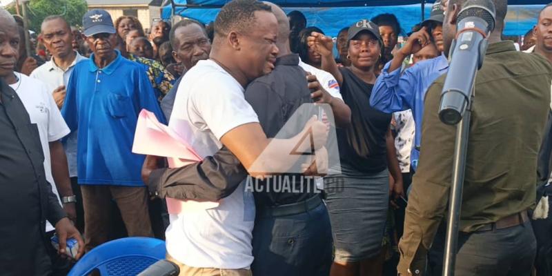 Dr David Balanganayi lors de son procès en flagrance