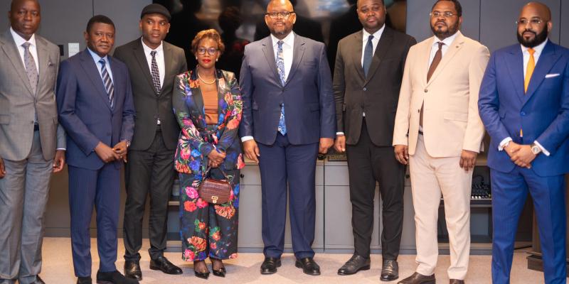 L'équipe dirigeante de l'ENGIP-RDC à l'issue de sa première réunion de Conseil d'administration, ce vendredi 20 mars 2026 à Kinshasa