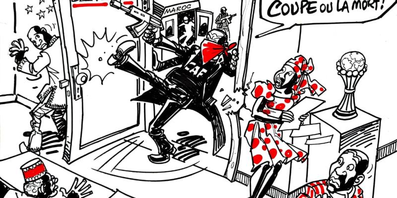 Caricature Kash/ACTUALITE.CD