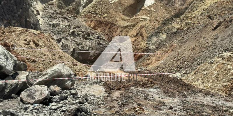 Le site minier de Safi, près de la cité de Kakanda (Lualaba)