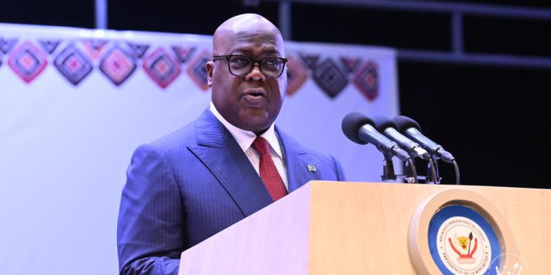 Tshisekedi au forum national des affaires coutumières