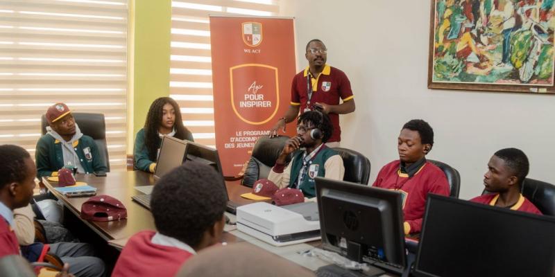 Des jeunes talents au programme We Act de la RawBank 