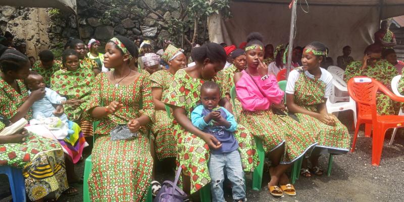 formation des femmes aux metiers divers à Nyiragongo