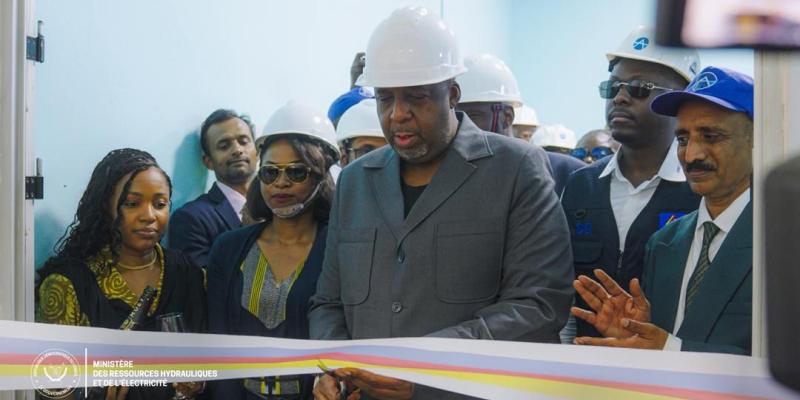 Inauguration officielle de la centrale hydroélectrique de Kakobola, située dans le territoire de Gungu