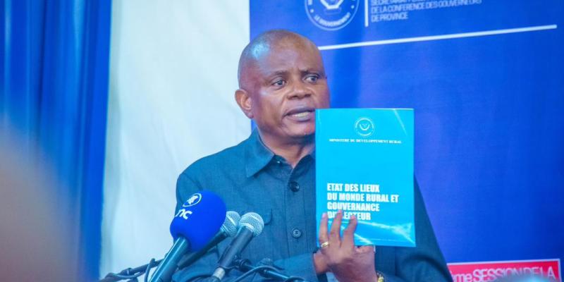 Ministre d’État en charge du Développement rural, Grégoire Mutshail Mutomb