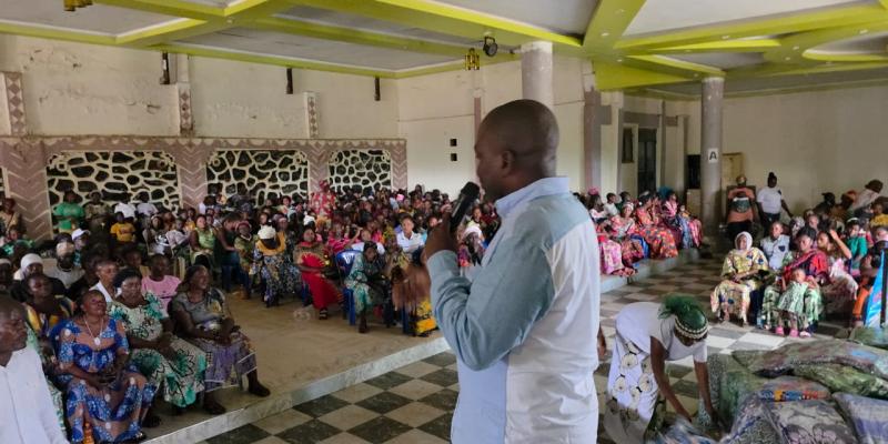 Haut-Uélé: à Watsa, le député Roger Abotome