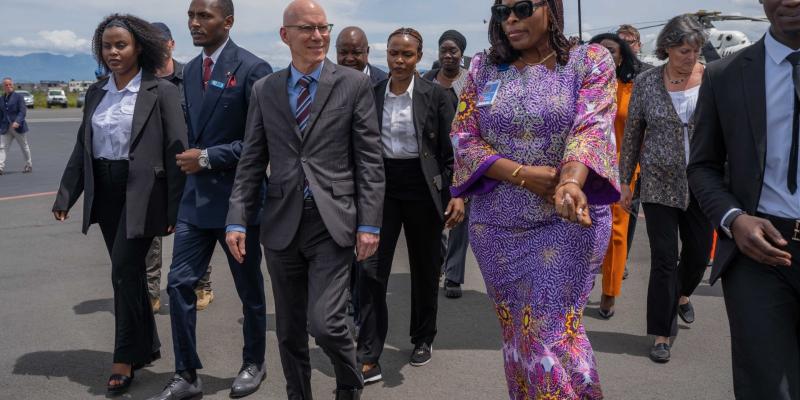 James Swan arrivé à Goma