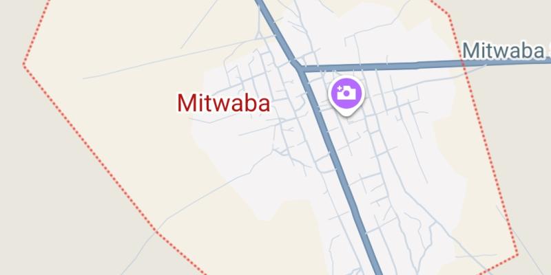 Carte MAP de Mitwaba