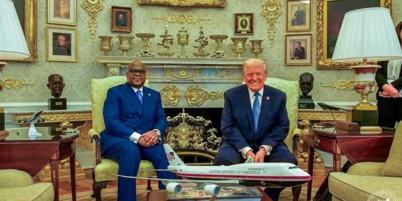 Tshisekedi et Trump