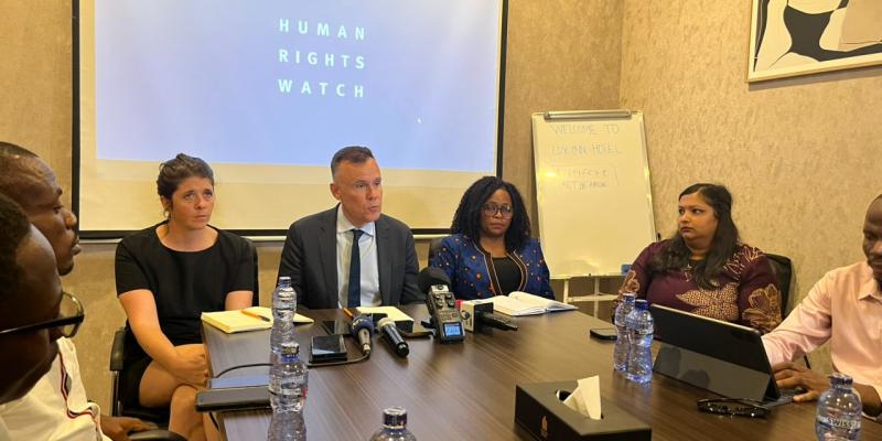 Une délégation de l’ONG de défense des droits humains Human Rights Watch à Kinshasa 