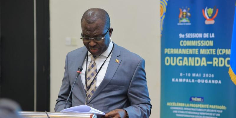 John Mulimba, ministre d'État ougandais aux Affaires étrangères chargé de la coopération régionale