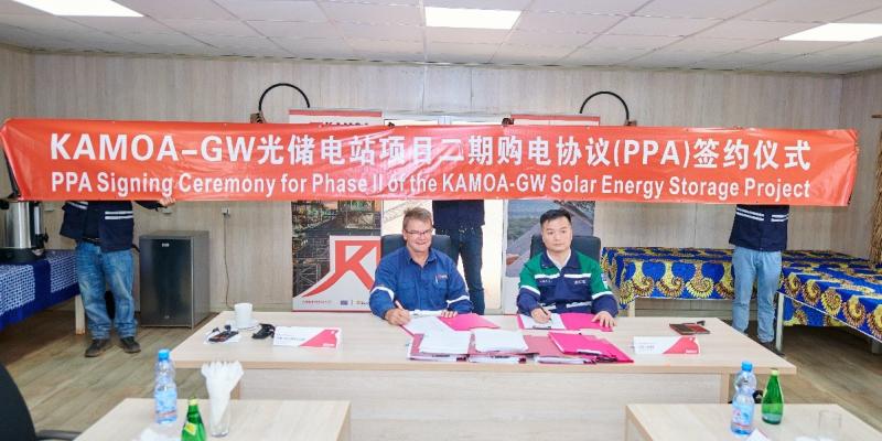 Nouvel accord entre Kamoa Copper et Green World Energie