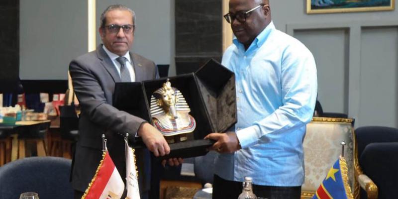 RDC–Égypte : Félix Tshisekedi et Abdel Fattah Al-Sissi renforcent l’axe de coopération entre Kinshasa et le Caire avec la signature de quatre accords et mémorandums d’entente