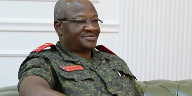 Le général-major Kasongo Batoka Mulumba 