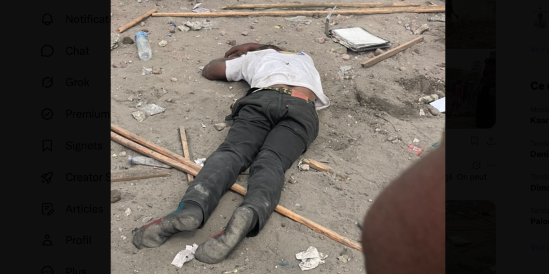 À Kinshasa, le sang des manifestants sur le boulevard Triomphal