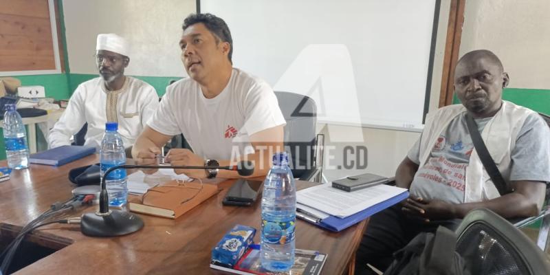 Frédéric Manatou, coordinateur des urgences MSF 