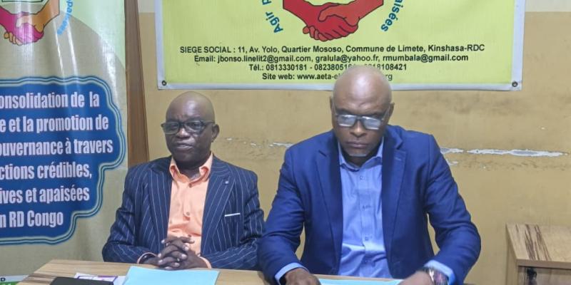 RDC : AETA appelle au maintien des élections dans les délais constitutionnels  mais craint que l’exclusion des populations de l'Est consacre la balkanisation des territoires occupés
