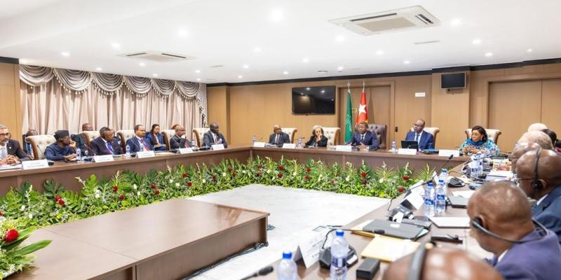 Réunion autour du médiateur de l'UA, Faure Gnassingbé 