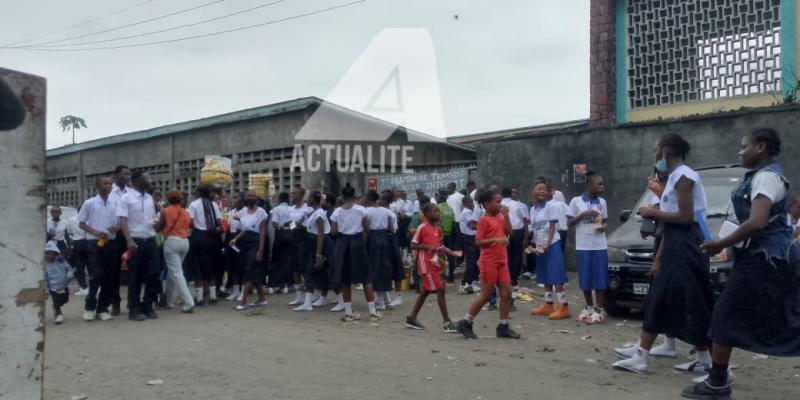 Kinshasa. Les élèves après les épreuves du TENASOSP 2026 