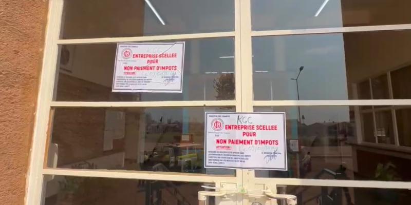 Les installations de KCC scellées par la DGI