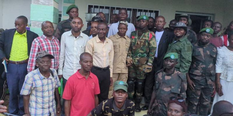 Les responsables des groupes armés Raïa Mutomboki 