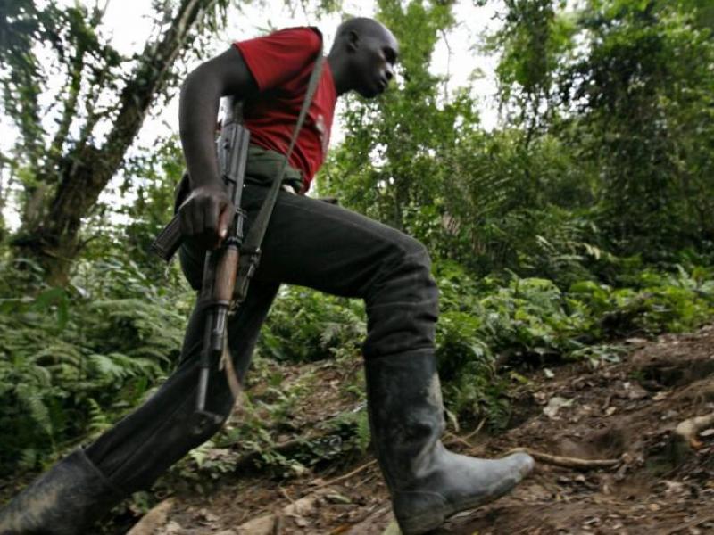 Un milicien dans l'Est de la RDC / Ph. tiers 