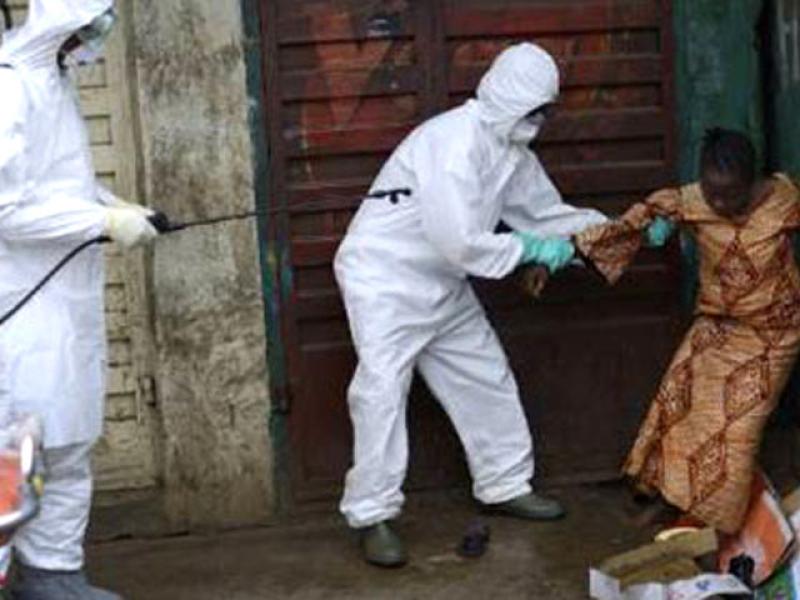 Une femme infectée récupérée par les agents de riposte contre Ebola au Nord -Kivu / Photo Tiers 