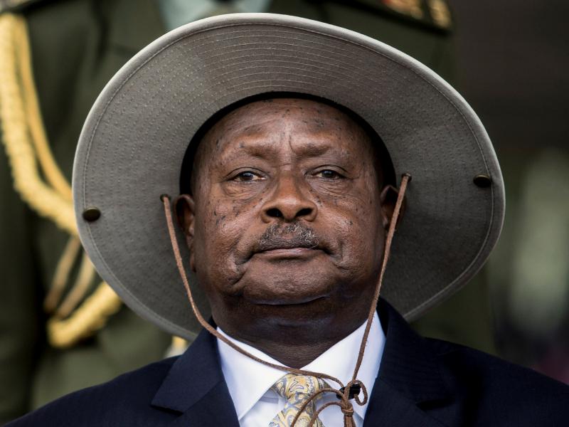 Le président Yoweri Museveni / Photo Droits tiers 