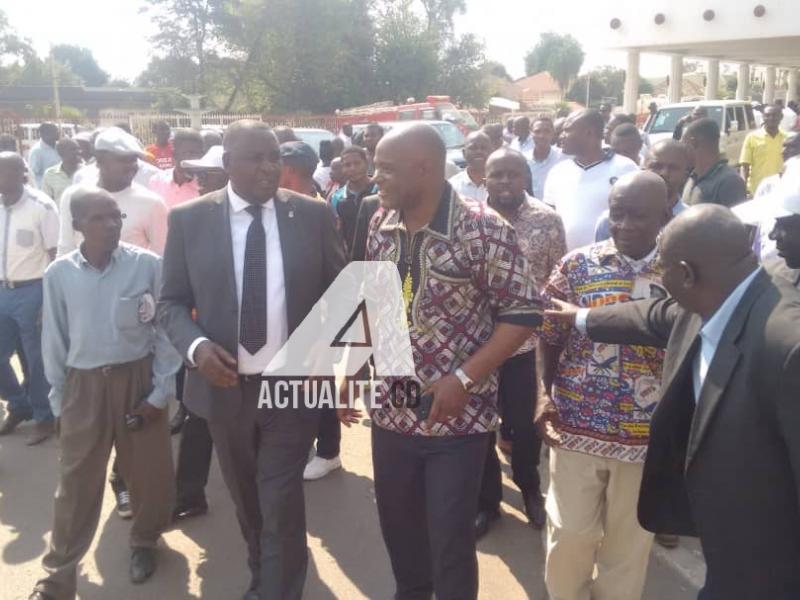 Les membres de l'opposition à la mairie de Lubumbashi