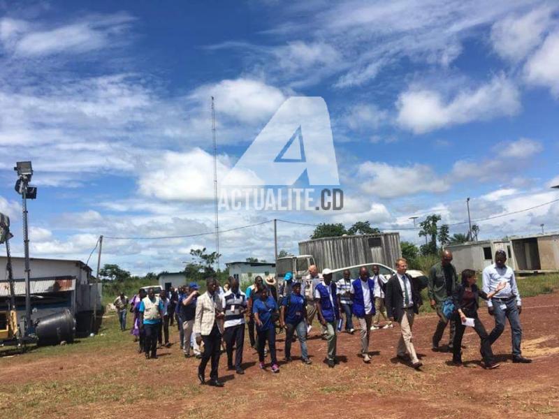 L'arrivée d'une équipe de l'OMS à Mbandaka (Ph. ACTUALITE.CD)