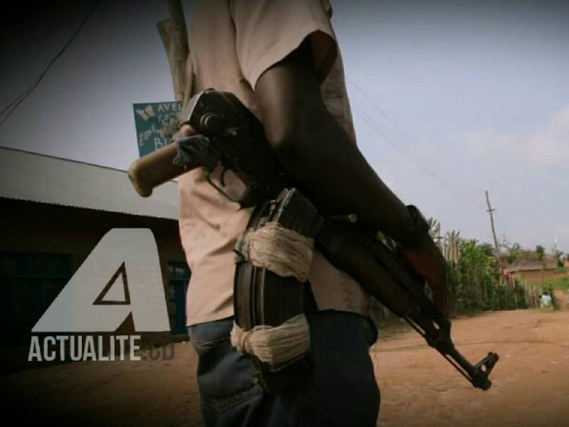 Un milicien dans l'est de la RDC
