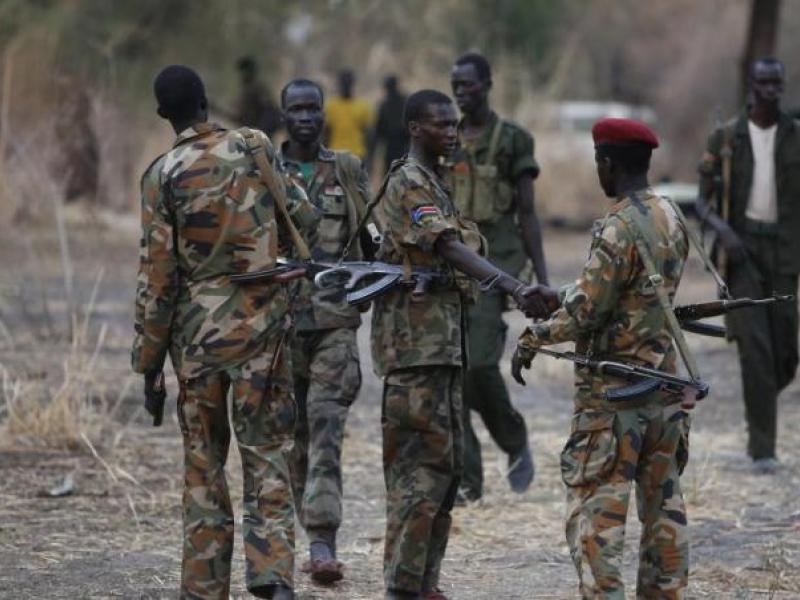 Les rebelles sud-soudanais (Photo droits tiers)