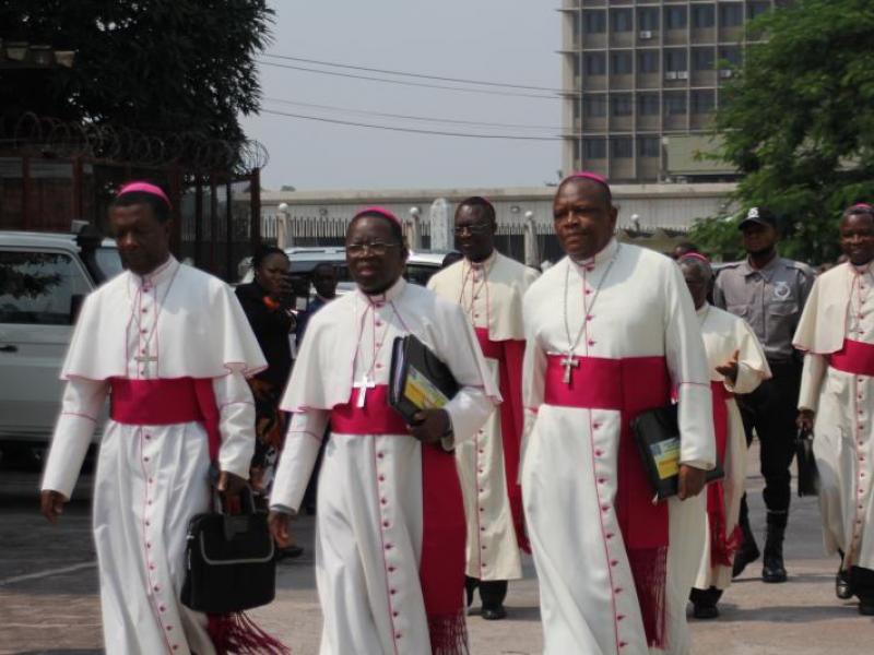 Quelques évêques catholiques à la CENCO