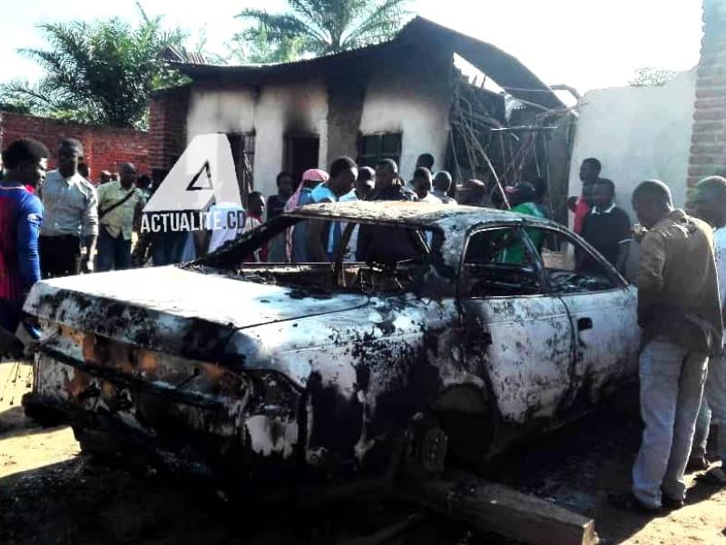 Une maison et un véhicule incendiés lors d'une attaque des ADF à Boikene