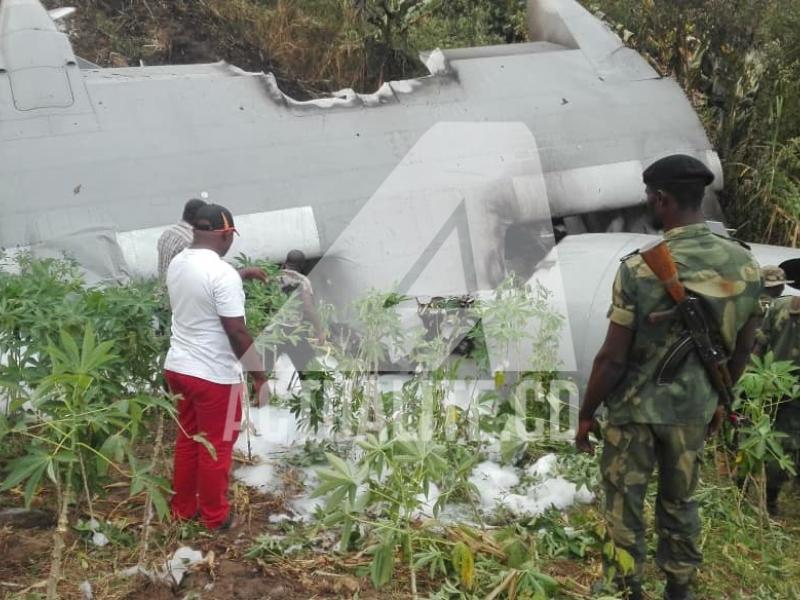 Crash d'un aéronef de l'armée à l'aéroport de Beni.